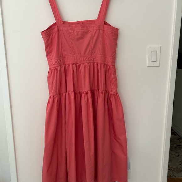 Banana Republic Coral-Pink Button Down Dress - Picture 9 of 11